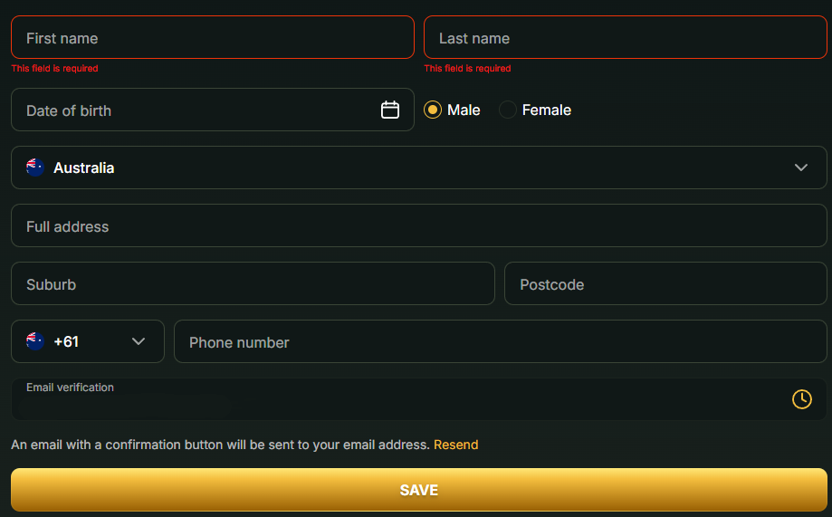 KYC Verification GoldenRoo Casino